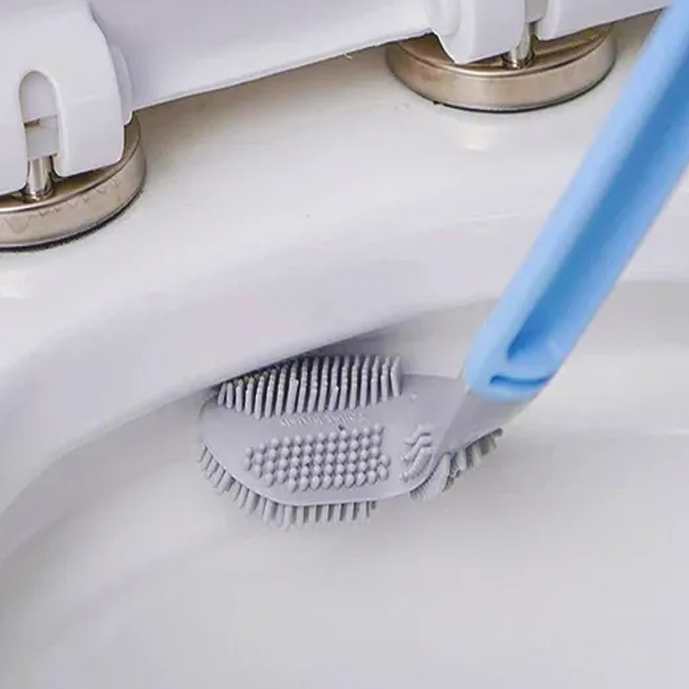 brosse de toilette en silicone